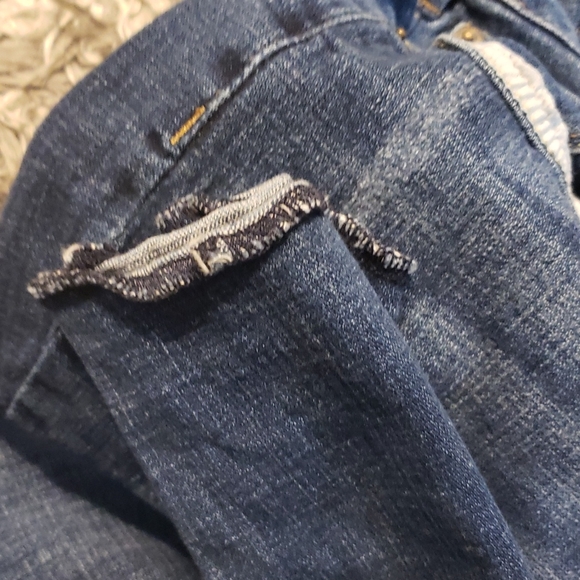 LANE BRYANT DISTRESSED BOYFRIEND JEANS SZ 22 - Picture 12 of 13